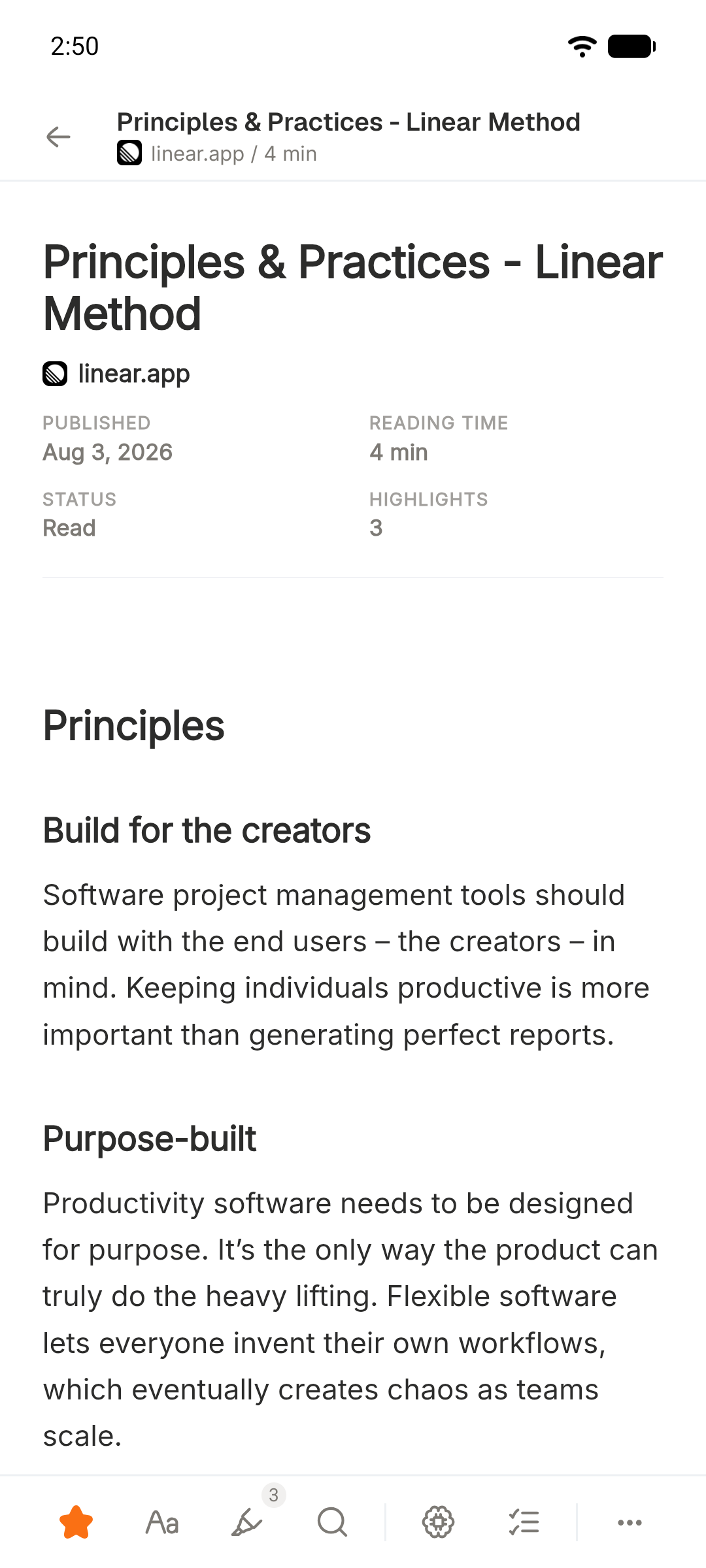 Stowspace reader on Android